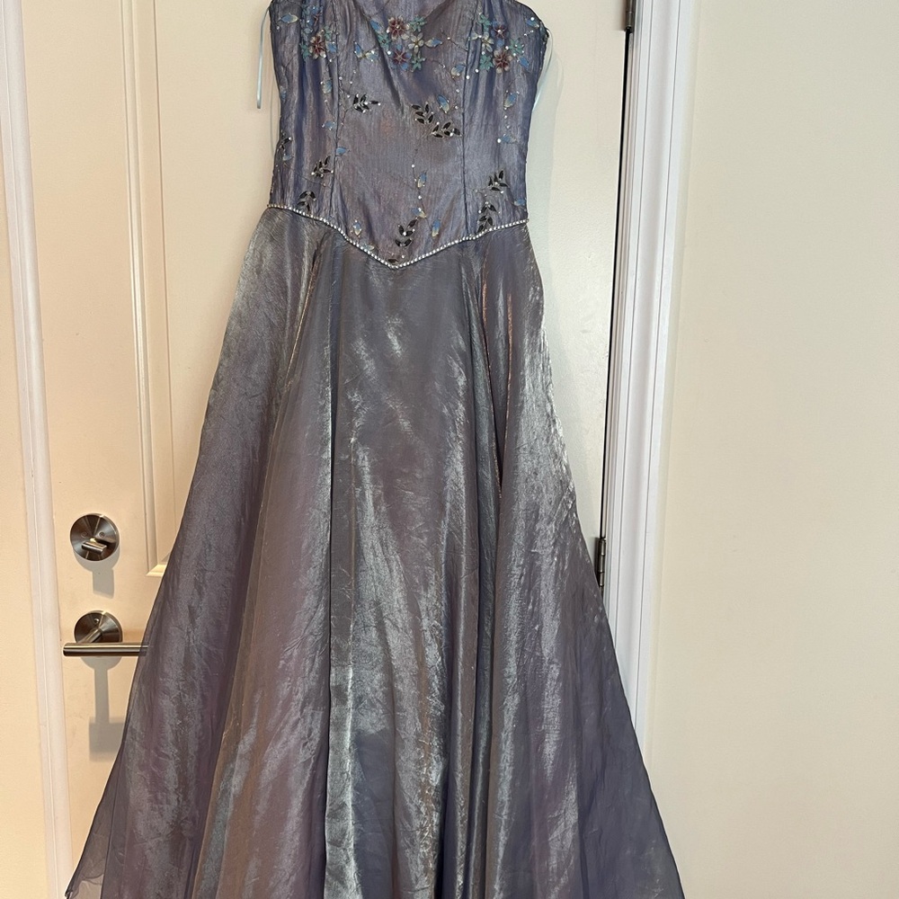 Elegant Strapless Gown